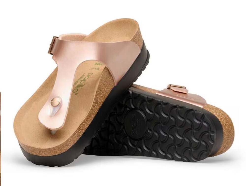 Papillio by Birkenstock Gizeh Flex Platform Copper Sandals